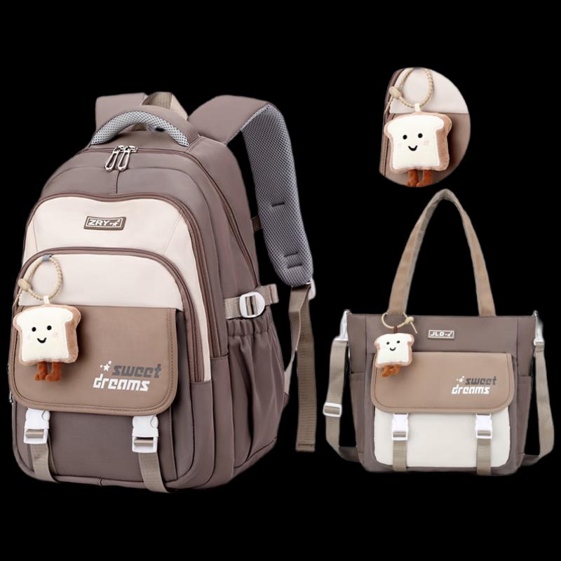 

Large Capacity School Backpack with Tutorial Bag
