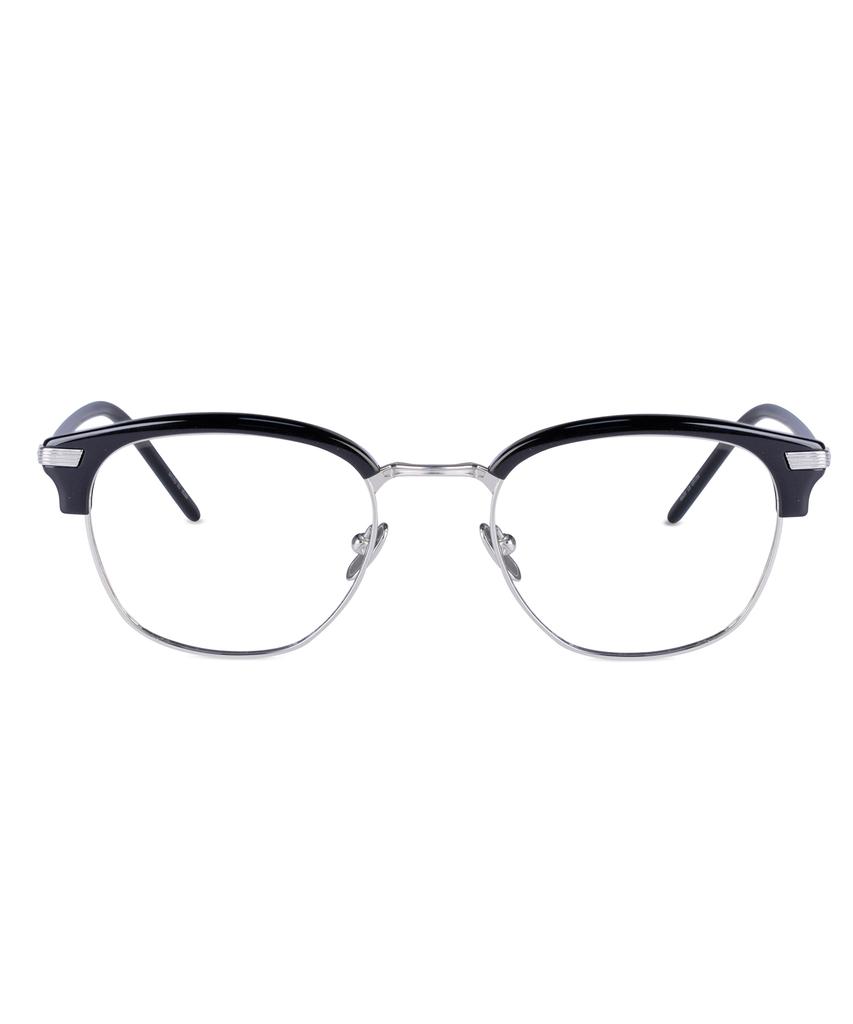 Aembeoobtikeol Hank 2 Browline Glasses Hank2 Black Silver