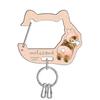 Sunstar Stationery Mofusand Acrylic Bunny S8348243 Keychain, Cat,