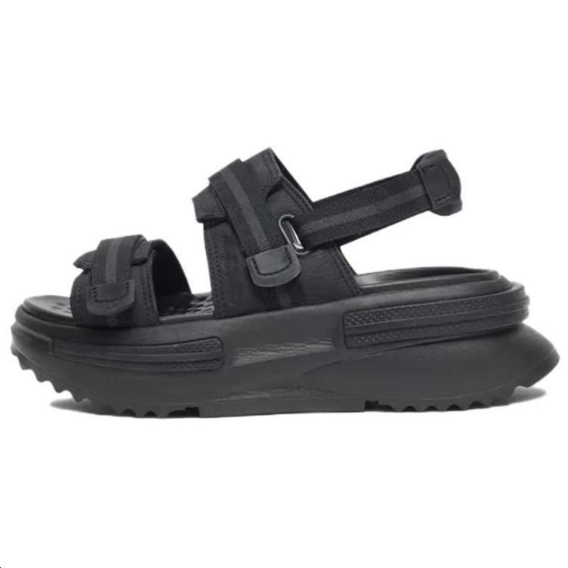 

Converse Run Star Utility Sandal CX Comfortable Casual Beach Sandals Unisex Black 45