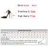 Liyke Sexy Pointed Toe Slingback Sandals Women Pumps Fashion Big Butterfly Designer High Heels Stiletto Wedding Prom Shoes Gold