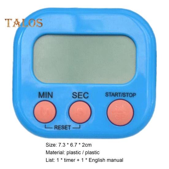 Elektronischer Timer, einstellbar, stoßfest, leicht, praktisch, LED-Thekenanzeige, Timer, Küchenzubehör