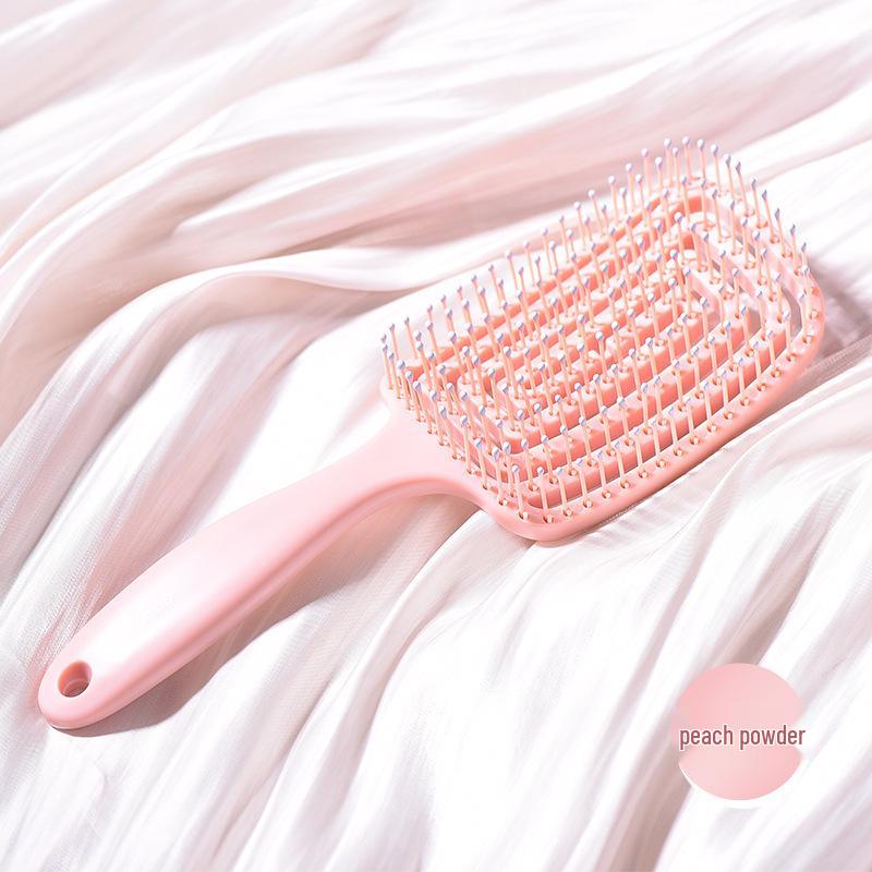 

Ribbed Curved Air Cushion Massage Comb for Fluffy Hairstyles