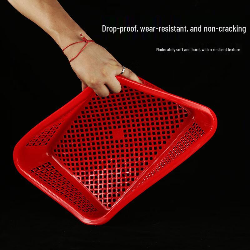 Sanhe Green Plastic Draining Storage Baskets (Set of 5)