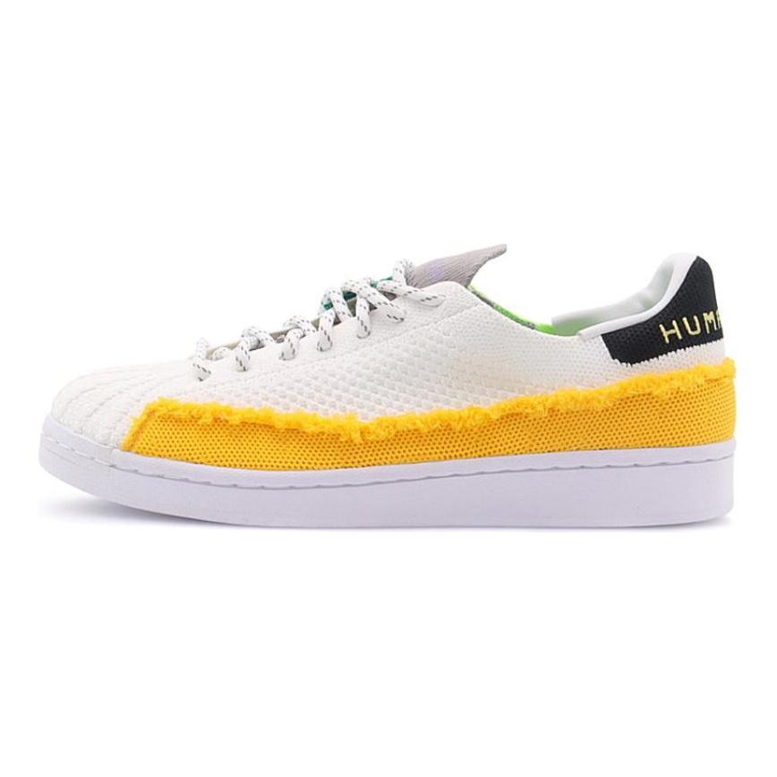 adidas Pharrell X Adidas Superstar 'Patchwork White' Sneakers FY2294
