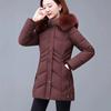 Middle-aged mother winter short cotton thickened warm cotton-padded jacket women's small cotton-padded jacket