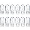 12 Pack 168 194 2825 Bulb Side Marker RV Camper Lights 158 12961 168Ll 168Cv 12V 5W T10 Trailer Light Bulbs Fit For Accord Civic Odyssey Elantra