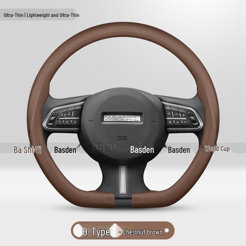 Ultra-Thin Grip Steering Wheel Cover for Haval M6, H6L, Big Dog, Menglong, H9, Chitu, H5