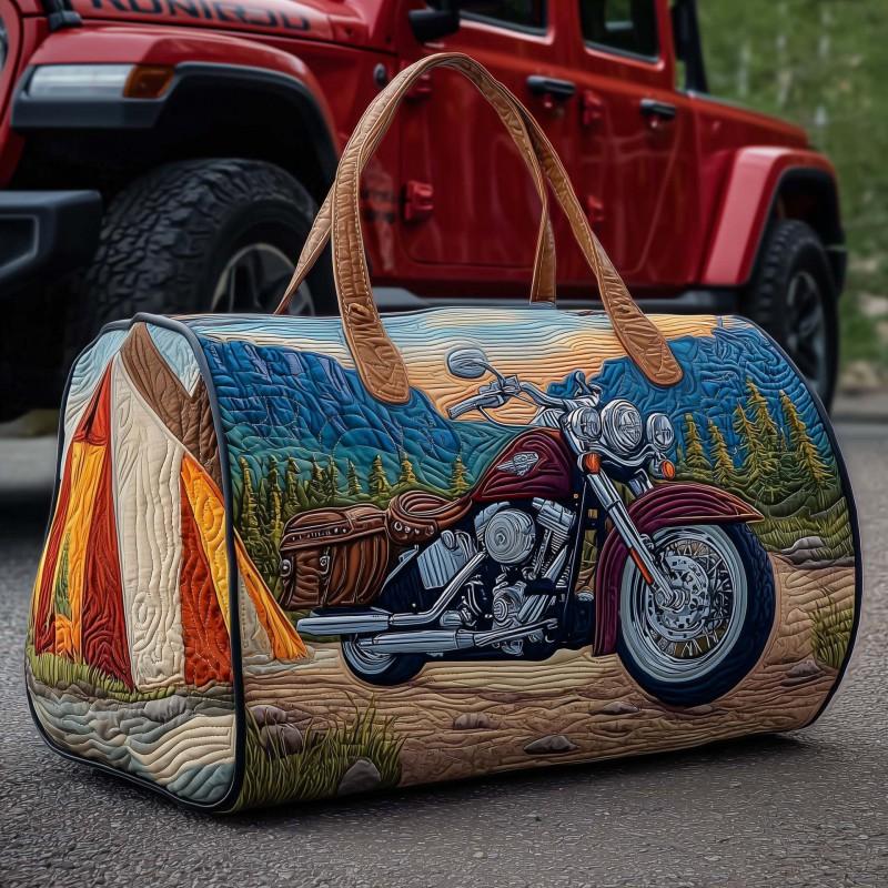 Western Style Small Duffle Bag Gym Travel Unisex Handbag