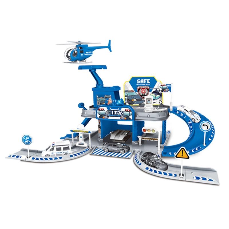 Emergency Vehicle Creative Fire Rescue Tower Building Minifigures Fire Station Fire Rescue Tower Toys