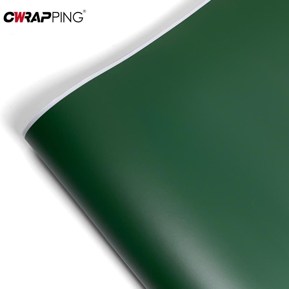 Auto Karosserie Matt Vinyl Folie Aufkleber Matt dunkelgrün Vinyl Auto Wrap Folie Aufkleber Wasserdichte Folie für Auto Motorrad Dekor