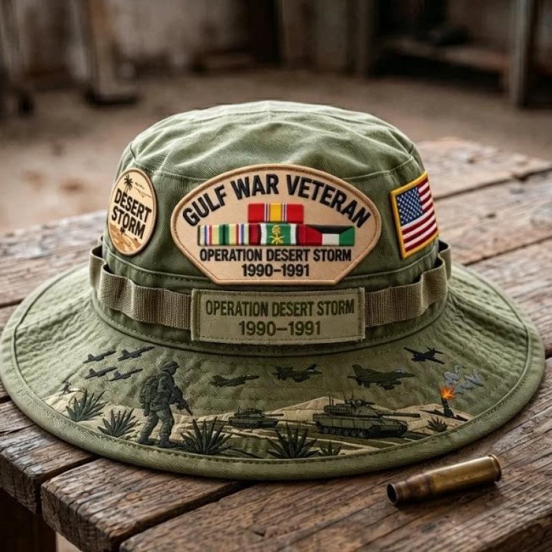 D digital print North American outdoor camping bucket hat vintage AMERICAN landscape basin hat shade hiking hat