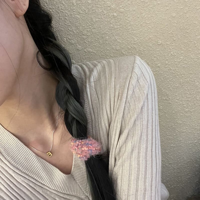 Mosxe Hairy Rainbow Scrunchie (5color)