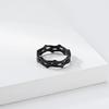 European Thorn Vine Titanium Steel Ring: Unisex, Personalized, Trendy, Non-fading, Handcrafted Wedding Jewelry for Men and Women.