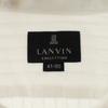 Lanvin Made In Japan Striped Pattern Long Sleeve Shirt 41-80 White Men's Used