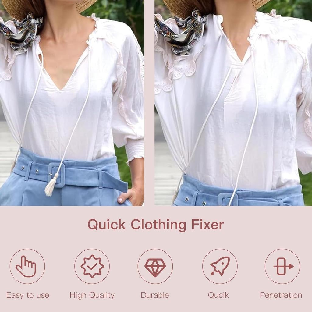 Handheld Tagging Gun Stitch Gun for Quick Clothing Fix-Tag Attacher Guns for Clothes-Mini Sewing Micro Tagging Gun,Includes 6 Needle,1000 Black