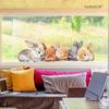 Creative Cartoon Animal Butterfly Static Window Stickers, No Glue Removable Glass Decals for Home Decor