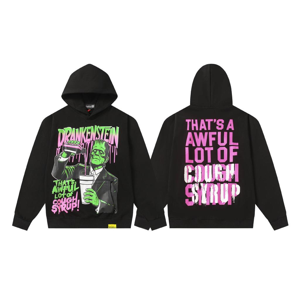 Unisex Hoodie - 'That's a Lot of Cough Syrup' Print