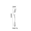 Retro Embossed 410 Stainless Steel Tableware Set: Real Gold-Plated Knife, Fork, and Spoon for Restaurants and Hotels