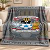 Coventry City F.C. blanket Flannel Blanket Soft Cozy Plush Throw for Sofa Bed Lightweight Home Decoration Outdoor camping