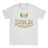 Dublin Ireland with Tricolour Love Heart T Shirt Summer Leisure T Shirts Unisexs Cotton O Neck Plus Size 5XL Tees Short Sleeve Tops