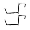 2/4Pcs Flower Box Brackets Adjustable Wall Planter Hook Hanging Plant Brackets Window Planter Hangers for Garden Fence