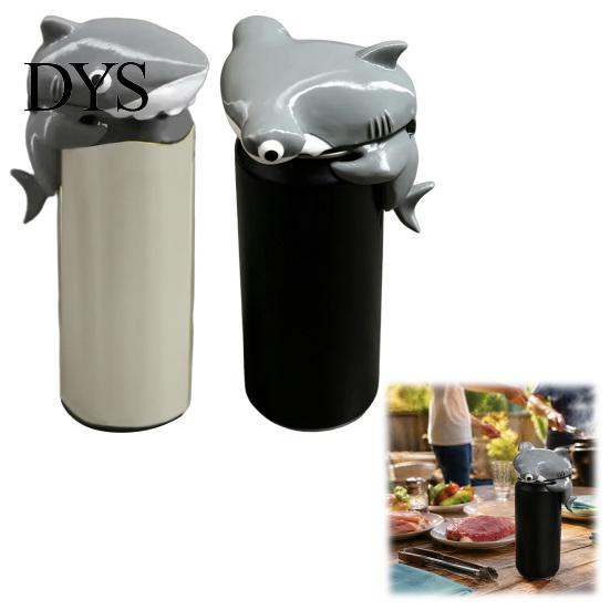 Soda Can Cover Portable Lid Cover, Shark/Dinosaur/Frog/Hippo/Elephant Shape, Durable Party Beverage Accessory Plastic Dustproof Protector for