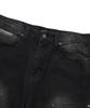 COVERNAT Semi-Wide Fit Carpenter Denim Pants Black