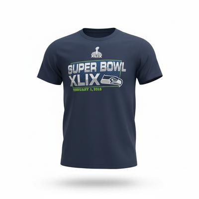 Superbowl T-Shirt Seattle Seahawks Größe L #144