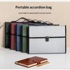 Colorful Expanding File Folder A4 Document Organizer 13 Pockets Portable Paper Storage Holder for Students School Study