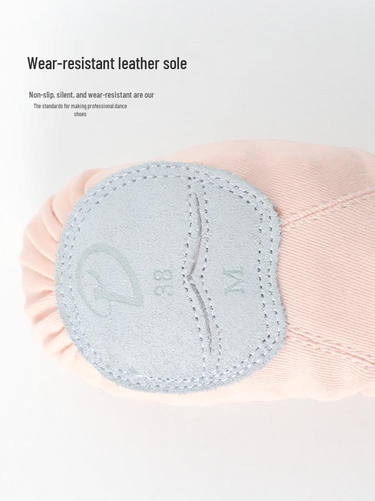 Women's Soft Sole Dance Shoes - Classical Chinese Ballet Practice Shoes for Children and Adults