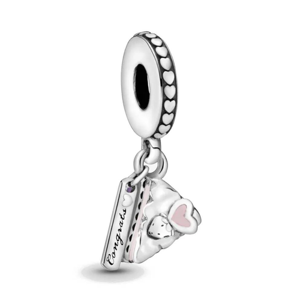 925 Silver Dog Cat Angel Bee Dance Shoe Bead Pendant For European Bracelet DIY Exquisite Jewelry Making