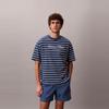 Calvin Klein Trendy Retro Cotton Linen Blend Drawstring Waist Sports Denim Shorts Men shorts 4LF762G