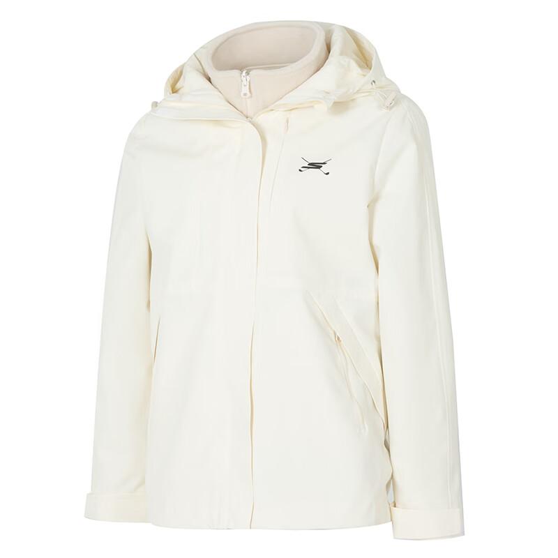 Skechers Fashion Sports Series Training Casual Woven Hooded Jacket Women jackets P425W218-00NA XS