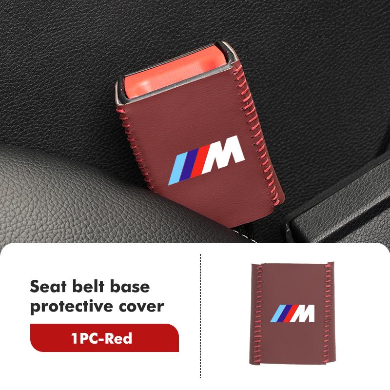For BMW Car Belt Buckle Plug Protective Cover Interior Accessories E70 E91 E30 G30 E53 M3 M5 X6 X4 X7 E92 E93 X1 X3 X5