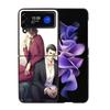 Yakuza 0 Game Phone Case For Samsung Z Flip 7 6 5G Galaxy Z Flip4 Z Flip5 Z Flip3 Coque Black Hard PC Shell Protective Cover