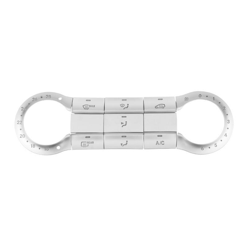 For Mercedes Benz GLA X156 CLA X117 A W176 B Class W246 W242 2013-2017 2018  Car Air Conditioner Button Cover Trim Sticker