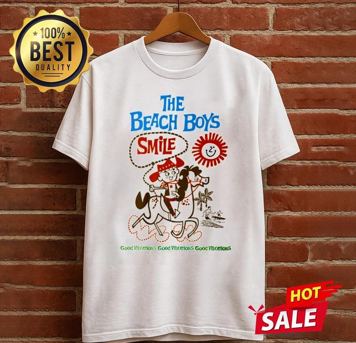 The Beach Boys smile T-Shirt Cotton XXXXL