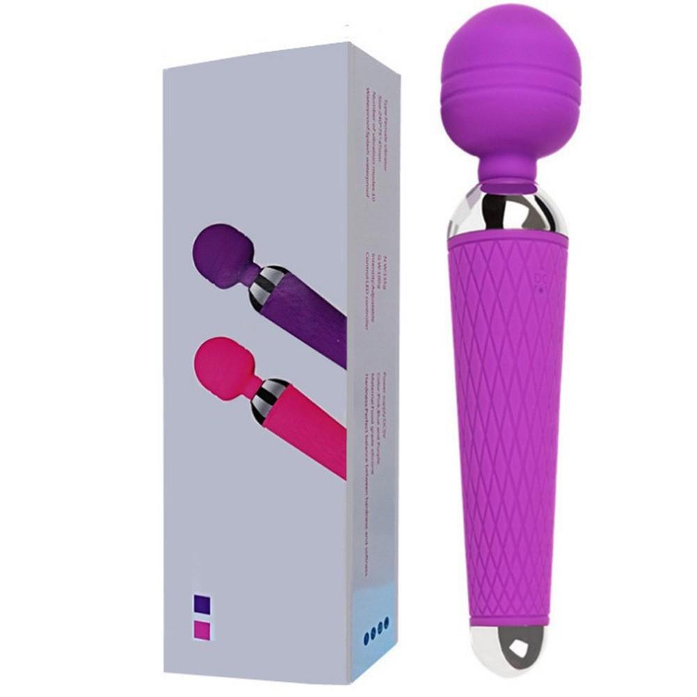 New USB Rechargeable Microphone G-spot Vibrator Massager Waterproof Dual Vibration Sex Toys for Women Adult Product for Woman