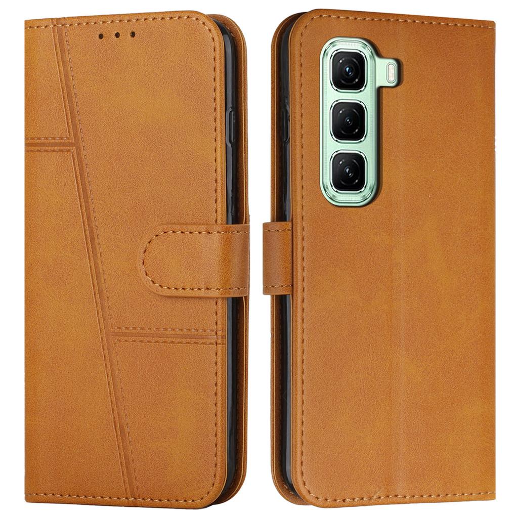 For Infinix Hot 50 4G Case Stand Flip Protective Leather Phone Cover