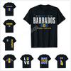 More Design Made In Barbados A Long Time Ago Funny Barbadian Pride Flag Tshirts For Men Women T Shirt Hip Hop Tops Cotton Tees