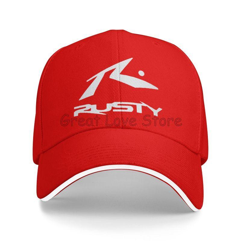 Berretto da Baseball Rusty Surfboards Unisex Quotidiano Casual Cappello Sandwich Estivo Sportivo Protezione Solare Cappelli a Secchiello Berretto Snapback Cappello da Papà