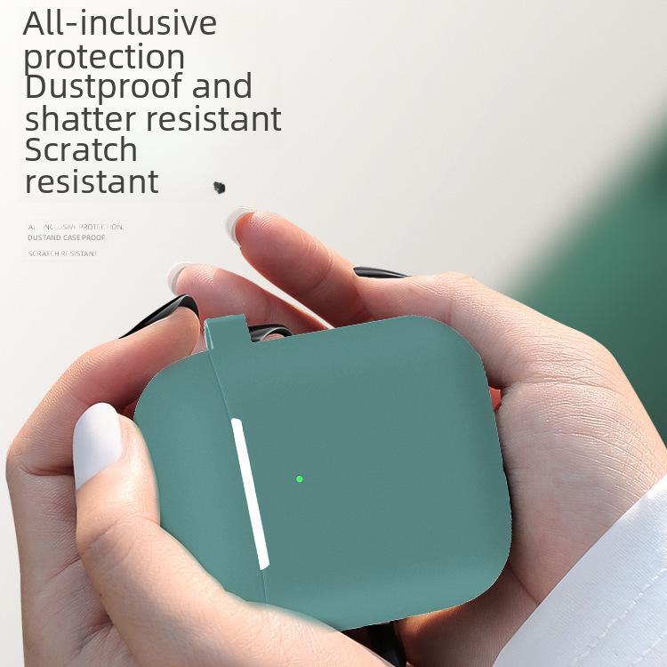 Compatible Silicone Protective Cover for I9, I11, I12, and AirPods 2nd Gen Earphones