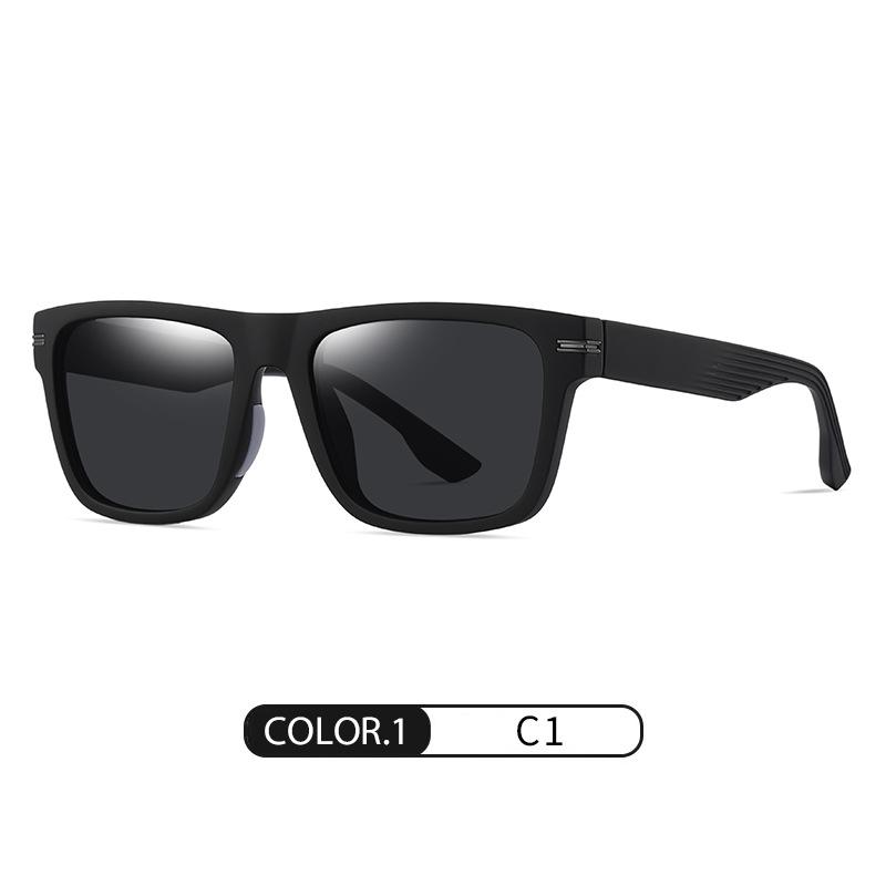 

New Polarized Sunglasses S11102Men s Outdoor UV-Protective Sunglasses for Fashion Street Photography TR Sun Glasses 56-19-140