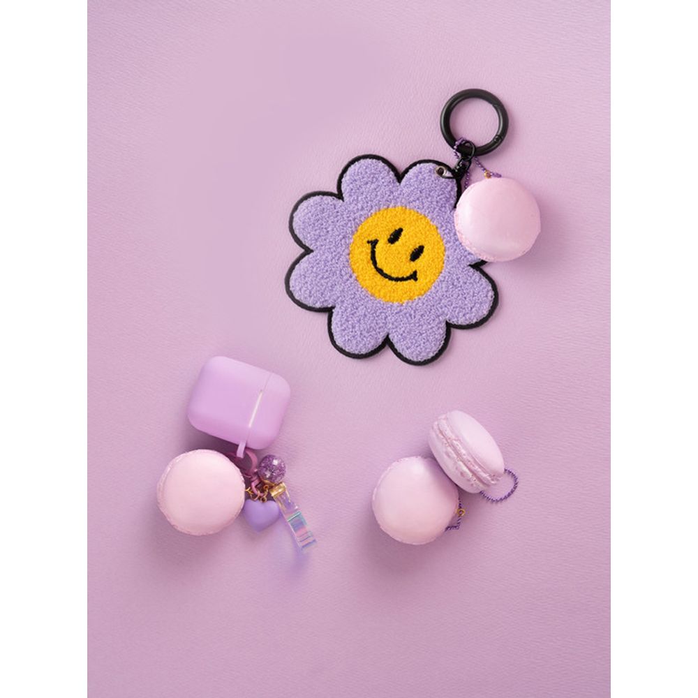 VIA K STUDIO Sweet and Soft Macaron Keychain 3-Piece Set