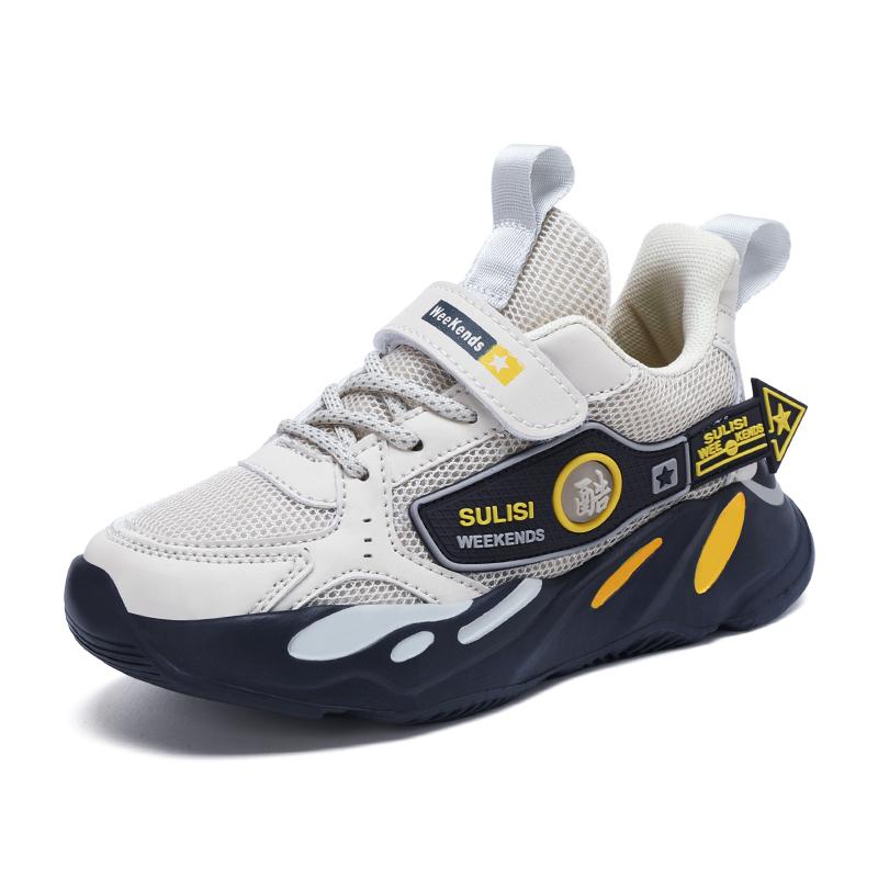 

Kids Casual Boys Girls Shoes Soft Sole Kids Shoes Non-slip Sneakers Shoes Outdoor Student s Children Sport Walking Footwear 28 сірий