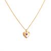 Elegant Heart Photo Locket Chain Necklace Multifuntional Metal Birthstone Jewelry Suitable for Decorating Outfits