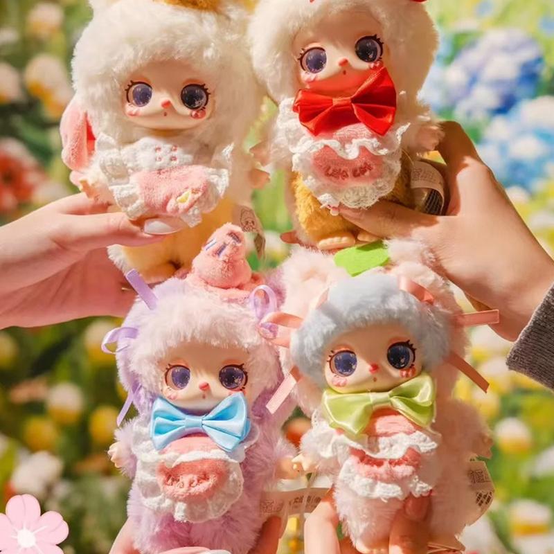 Liila V4 Chef Kitten Series Plush Doll Blind Box Cute Stuffed Animal Mystery Collectible Toy Trendy Play Bag Pendant Charm Gift