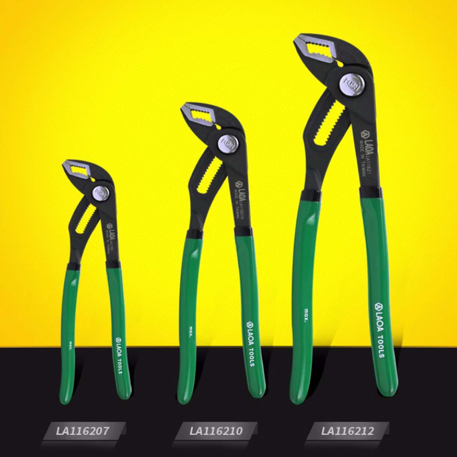 7/10/12 Inch Quick-Adjustable Water Pipe Wrench, Multifunctional Fast Opening Water Tube Repairing Installation Wrench 7 Inch