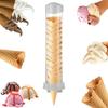 Gift Ice Cream Maker Cone Holder Cone Stand Egg Carrier Automatic Cup Drop Ice Cream Machine Crispy Cone Holder General Purpose